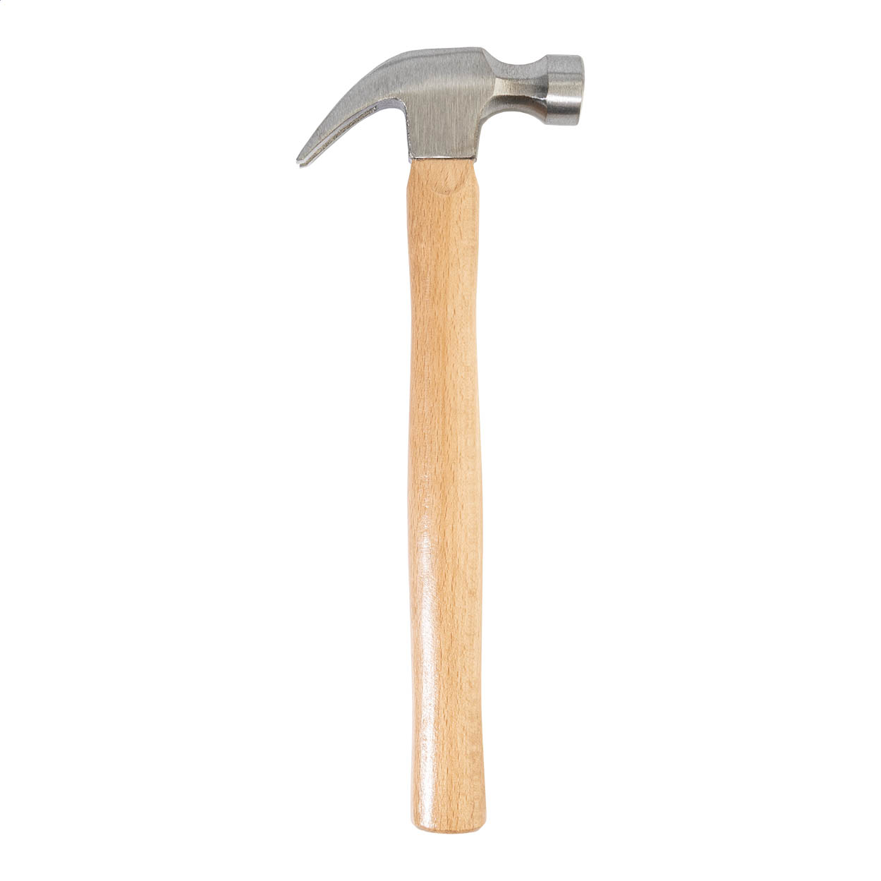 Strike Klauenhammer aus Carbonstahl mit Buchenholzstiel und Logo bedrucken mit Logo