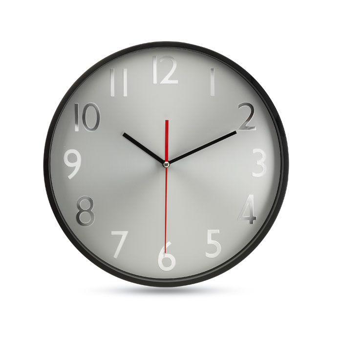 Aluminium Dial Wall Clock (30 cm) - Matlock Bath