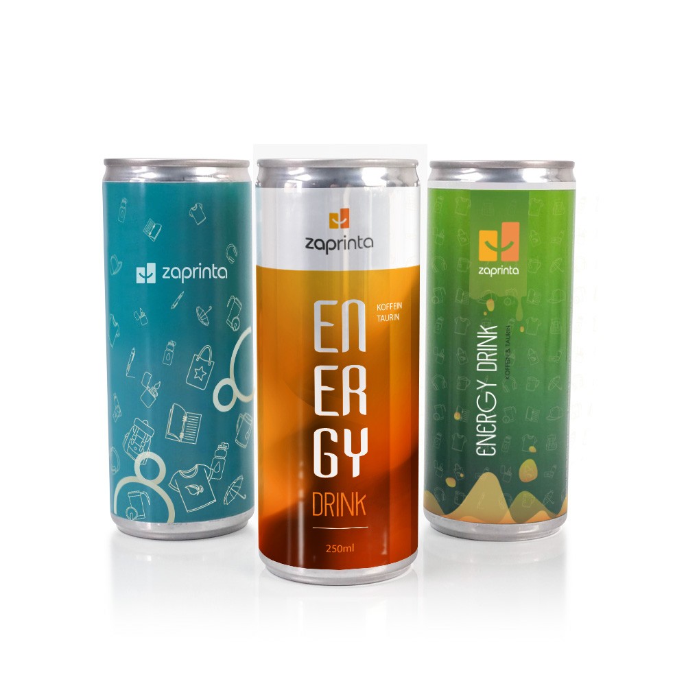 250ml custom water can, still or sparkling - Alexander