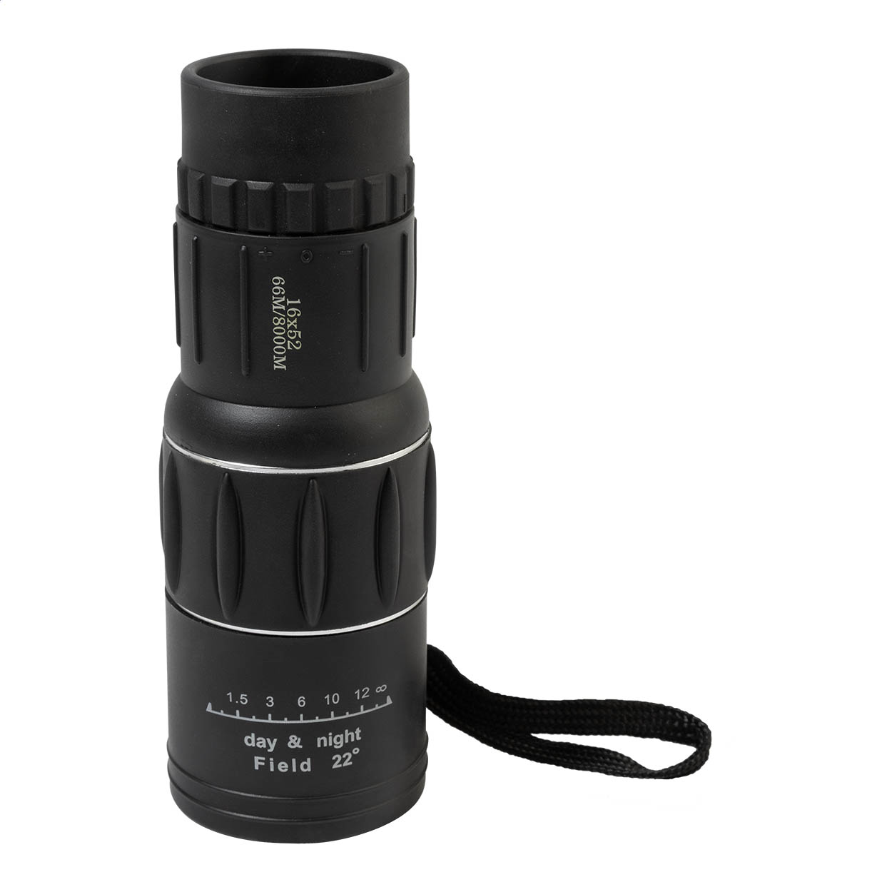 ScoutOne kompaktes 16×52-Monokular aus ABS mit Ihrem Logo bedrucken mit Logo