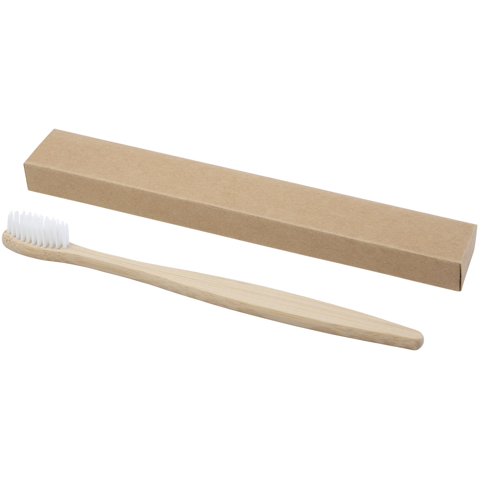 Eco-friendly Bamboo Toothbrush with Nylon Bristles - Blackley