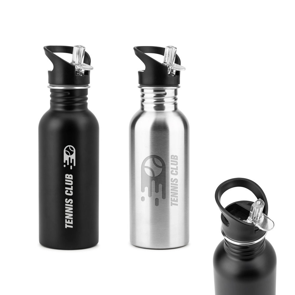 EDBERG. Einwandige Edelstahlflasche