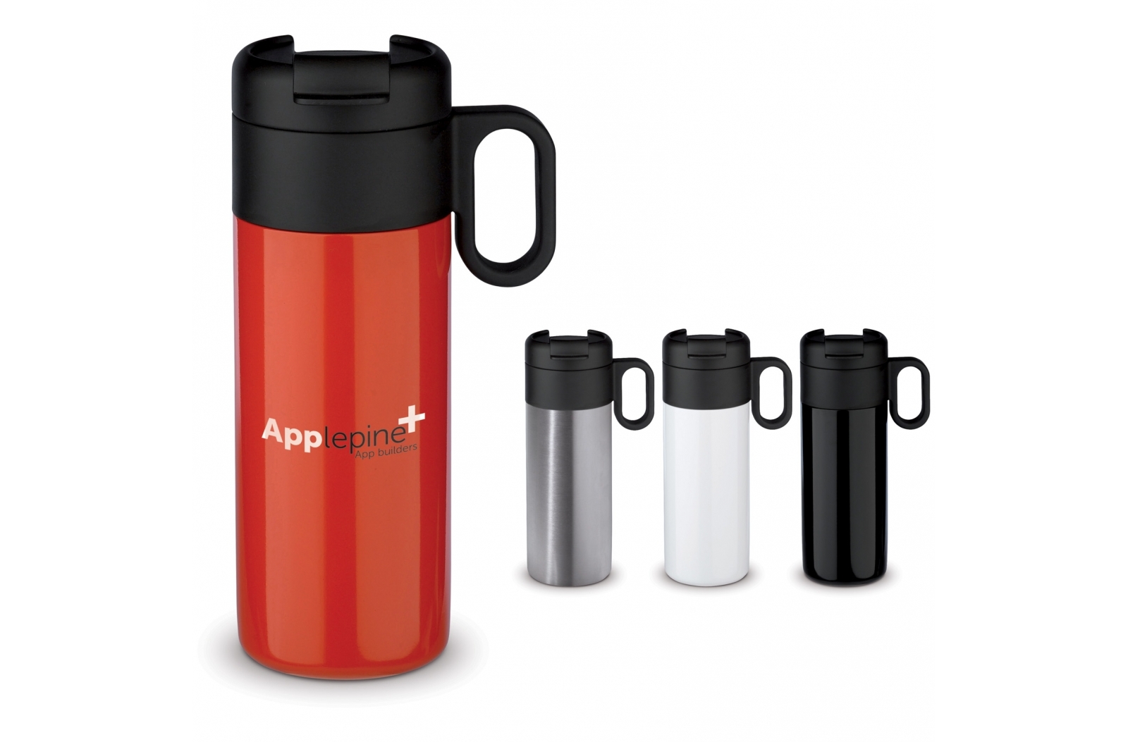 Double Wall Vacuum Insulated 'Flow' Series Bottle with Flip Lid 400ml - St Paul's Cray