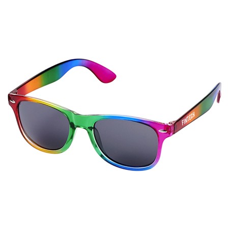 Regenbogen Ray Retro Sonnenbrille - Großpetersdorf