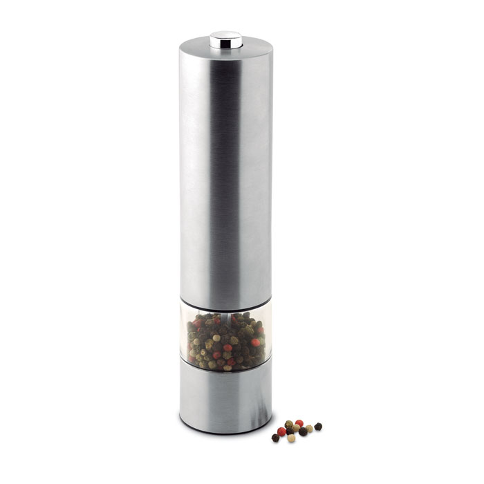 Stainless Steel Electric Salt or Pepper Mill - Newton Abbot