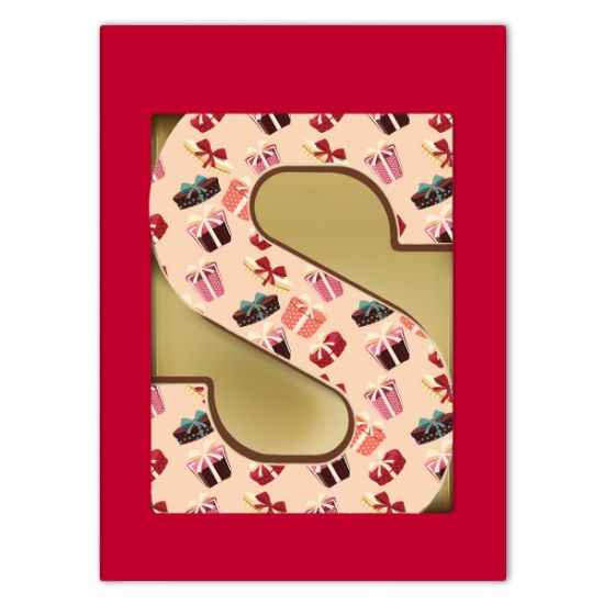 A customized letter print in a luxurious red gift box - Goring-by-Sea
