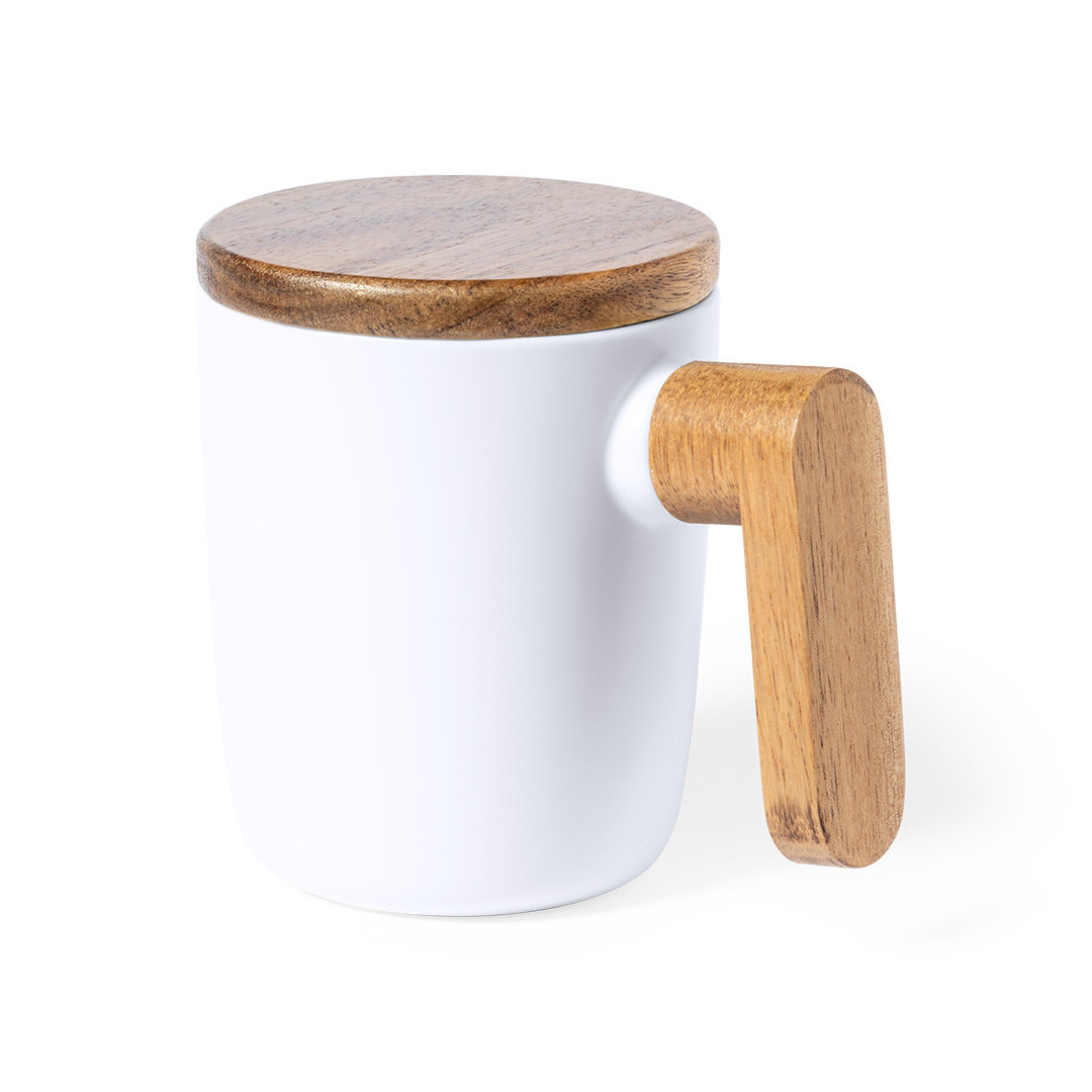 Natural Wood Detailed Limited Edition Mug 350ml - Chipping Norton