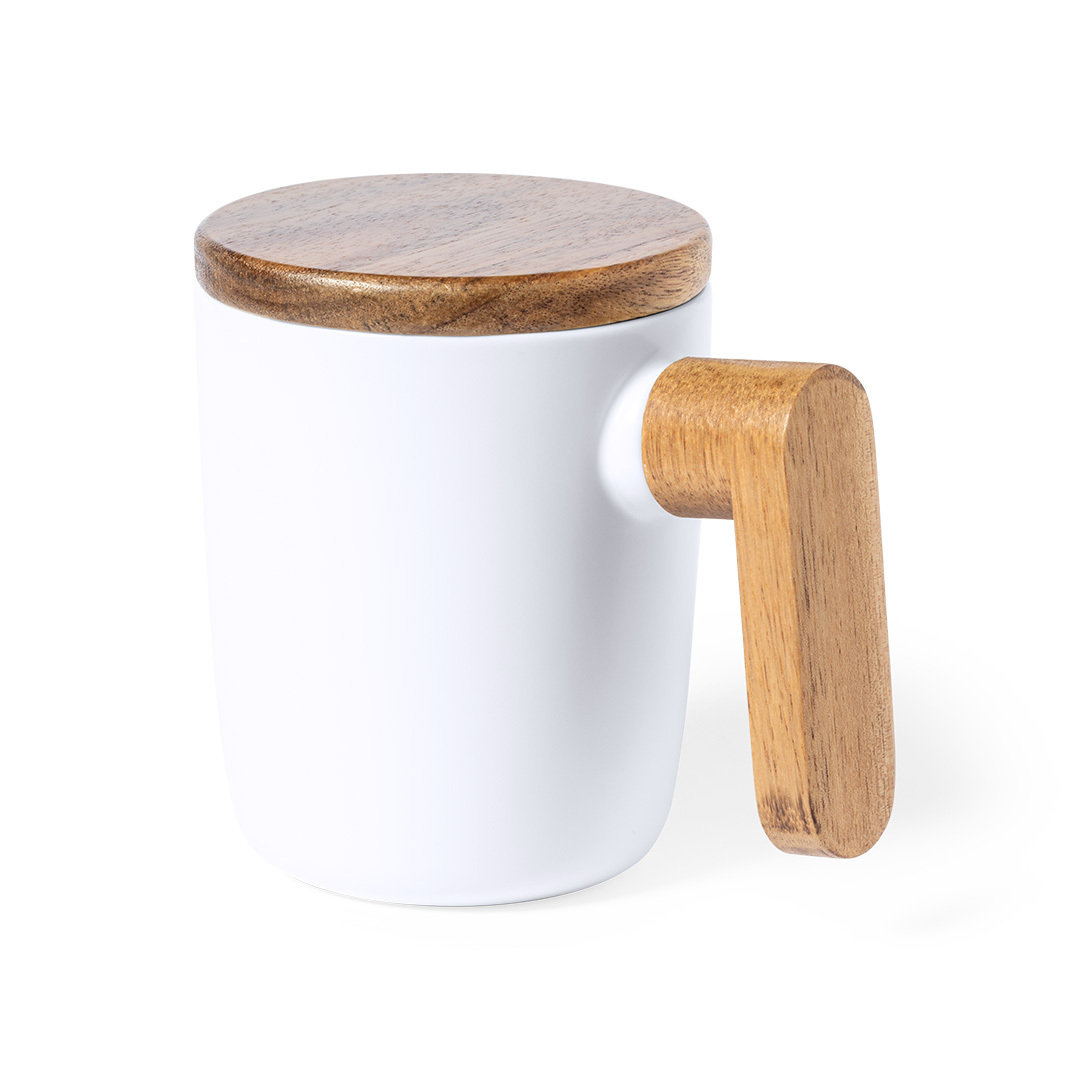 Natural Wood Detailed Limited Edition Mug - Chipping Norton