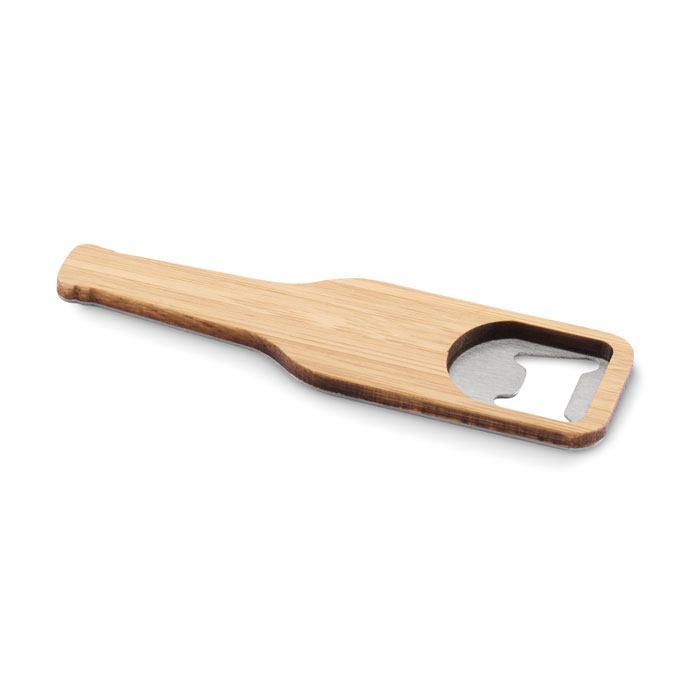 Bamboo Magnet Bottle Opener - Attenborough