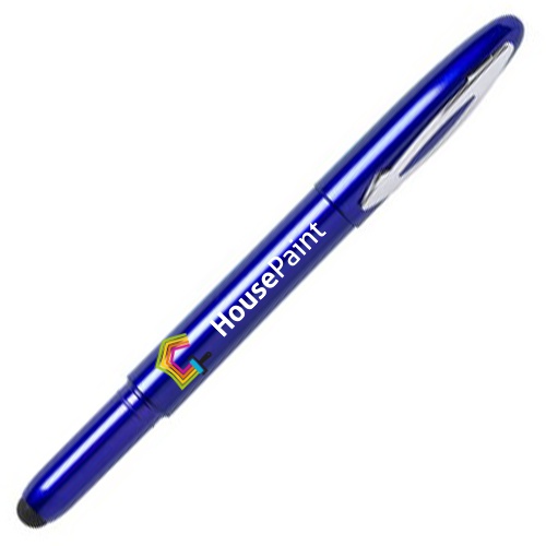 Metallic LED Light Pointer Ball Pen - Quarndon