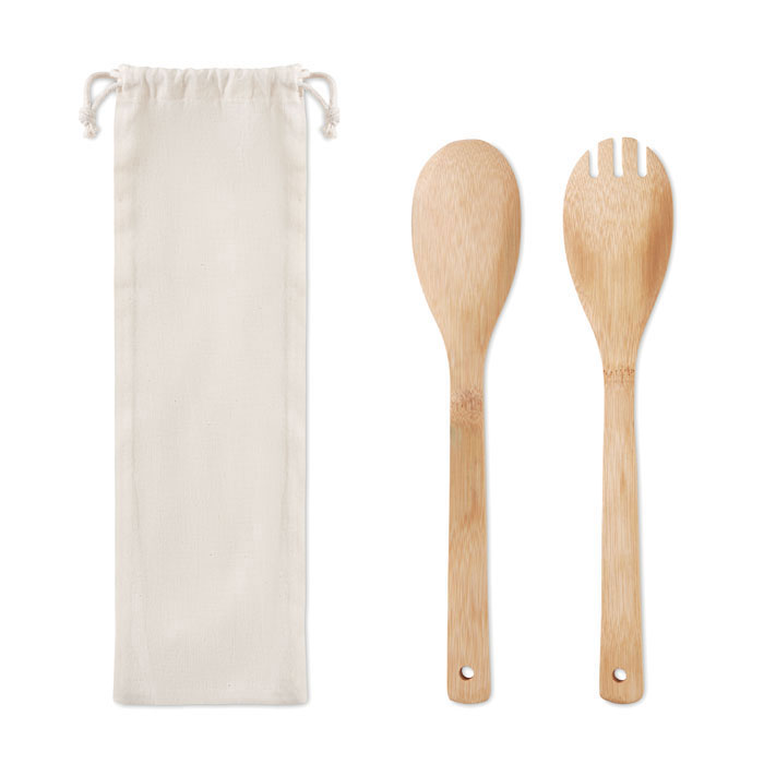 Bamboo Salad Utensils Set - Tisbury