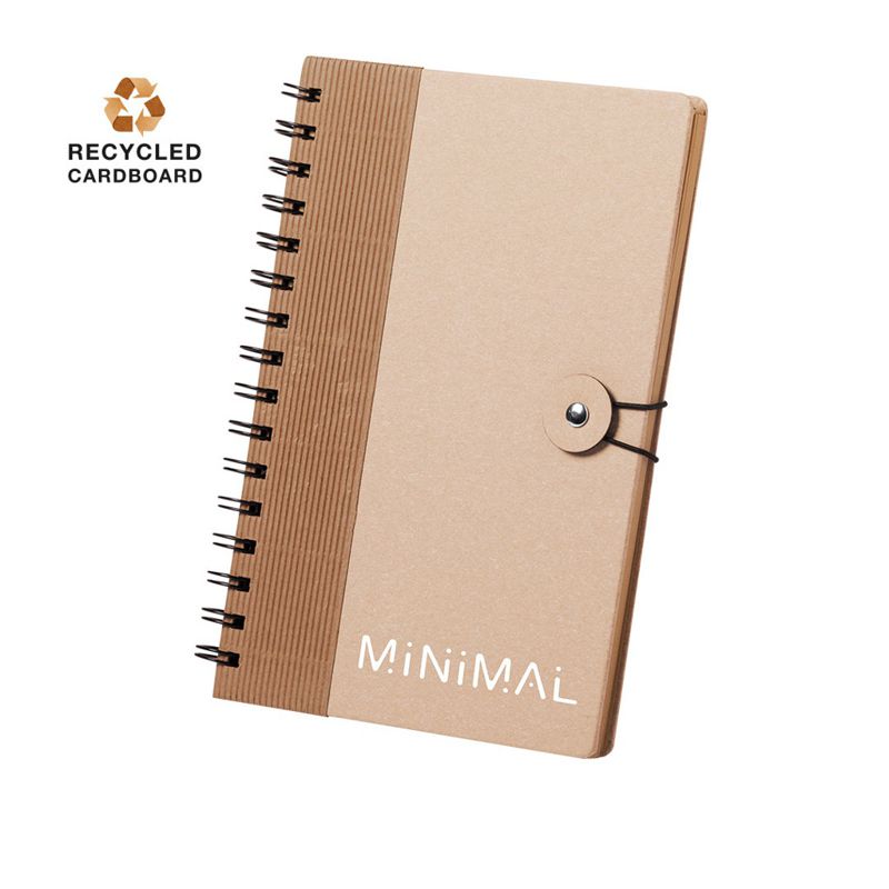 Eco-Friendly Recycled Cardboard Notebook - Blandford Forum