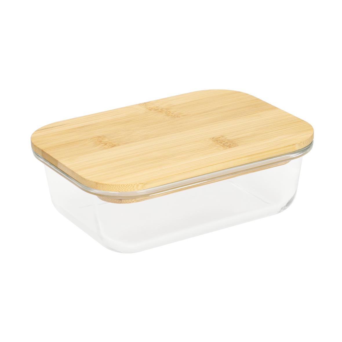 Borosilicate Glass Container with Bamboo Lid - Wisbech