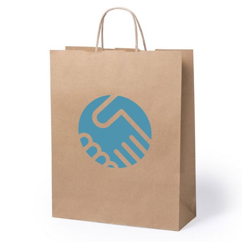 Paper Bag with Natural Finish - Llantwit Major