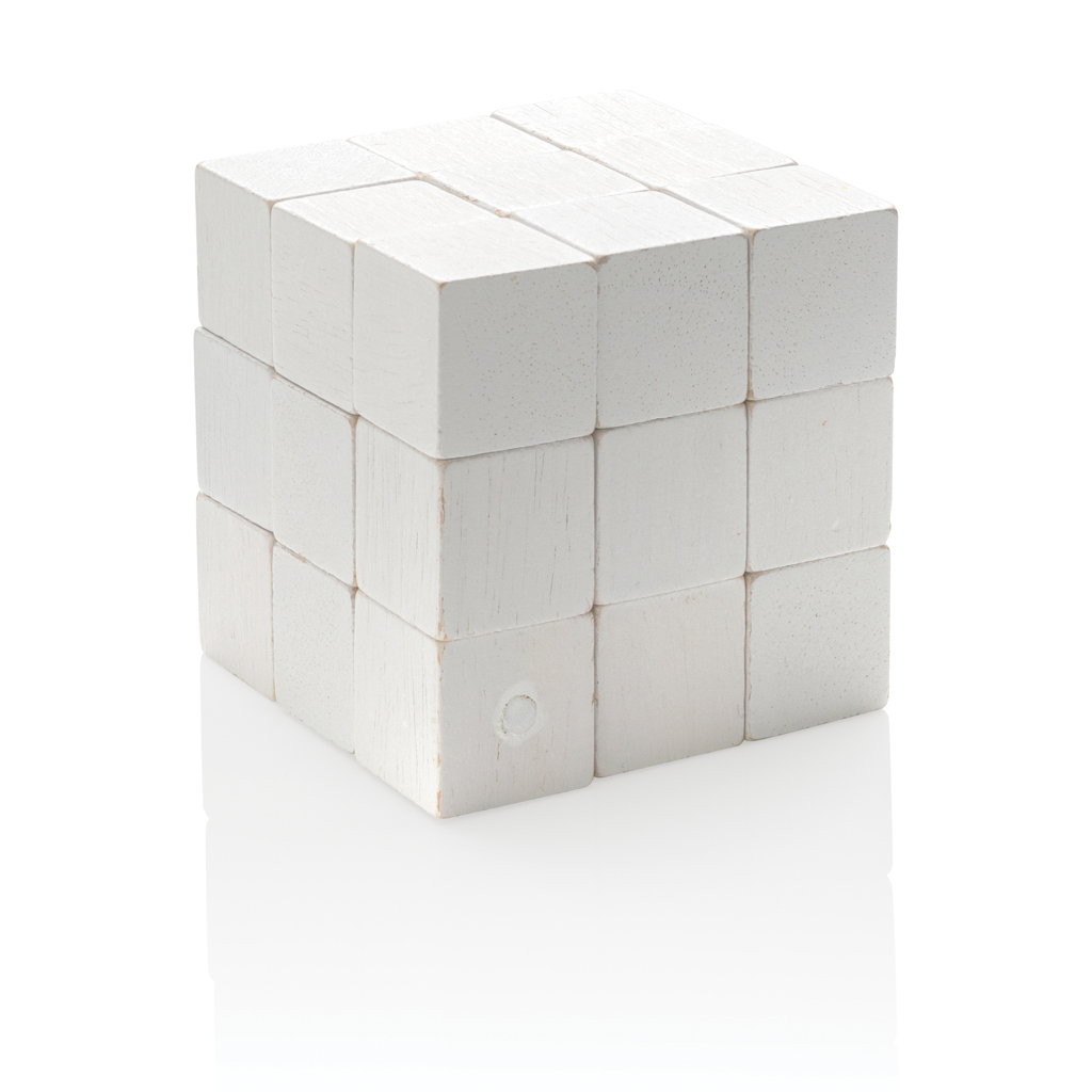 Wooden Cube Puzzle Brain Teaser - Scunthorpe