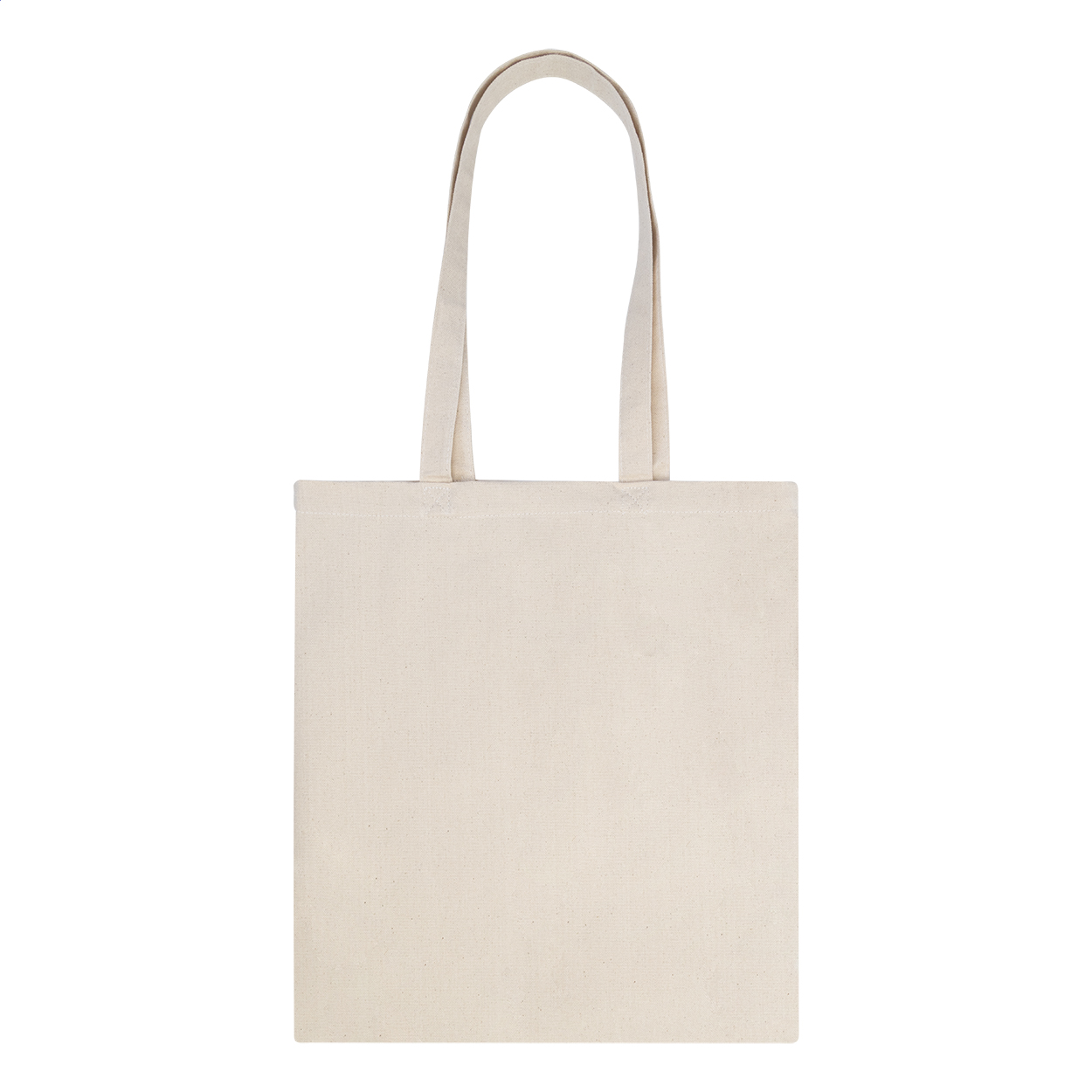 Elongated Cotton Tote - Grantown-on-Spey printed with logo