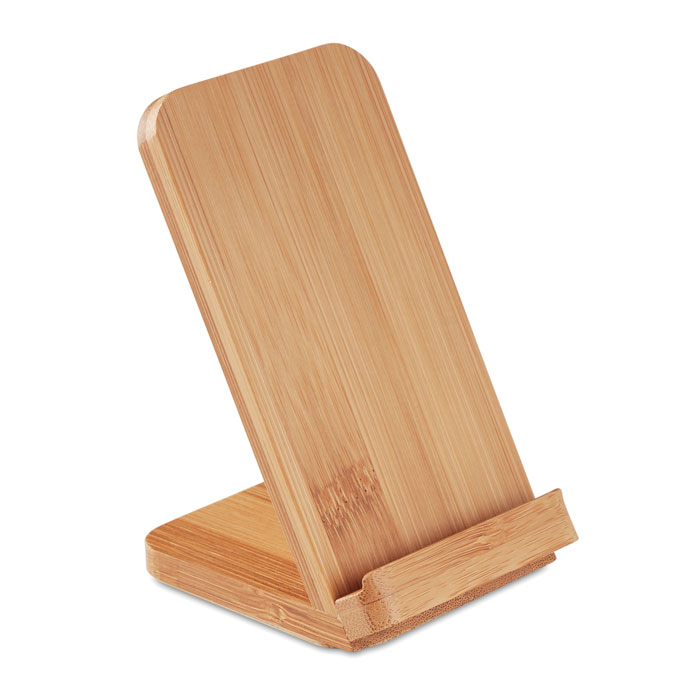 Bamboo Wireless Charger Stand - Bromley