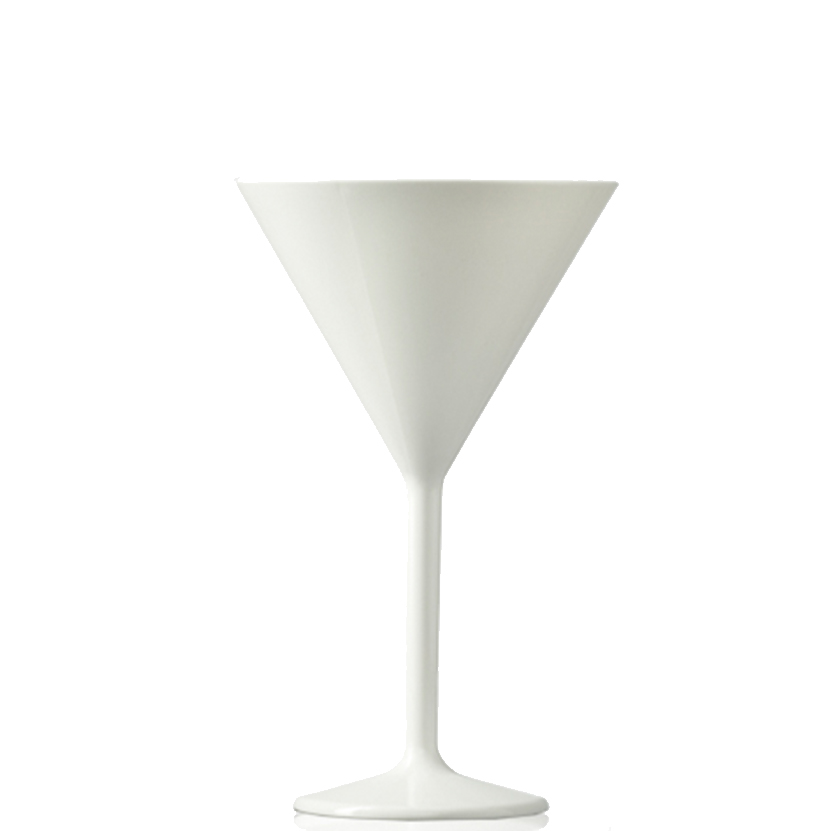 Personalisiertes Martiniglas weiß (20 cl) - Arnold