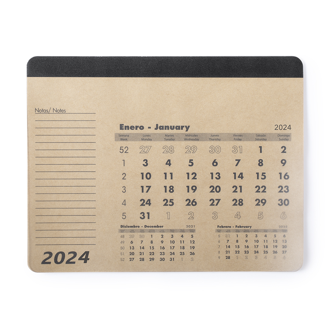 EcoPad Calendar Mouse Pad - Castle Combe - Great Bowden