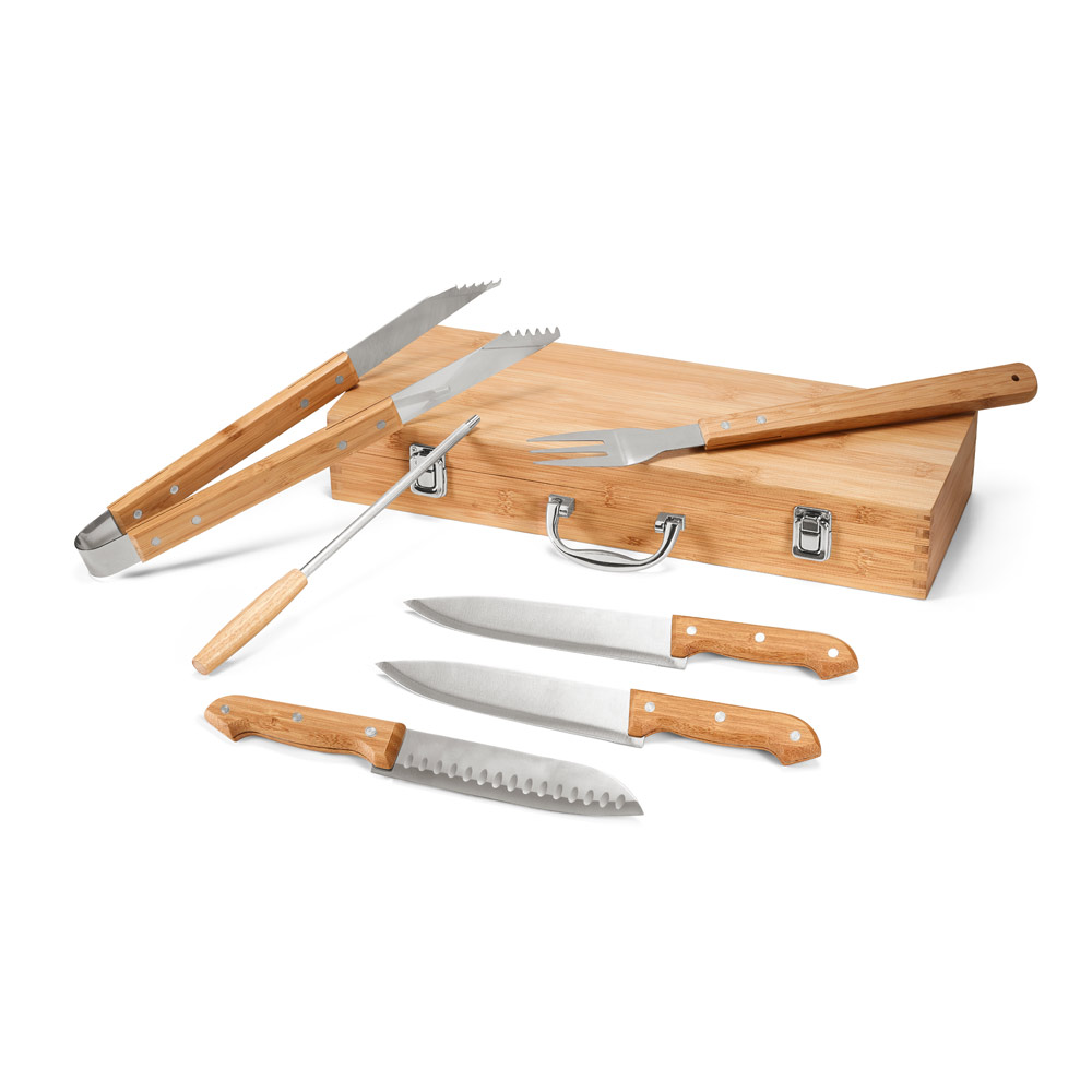 Bamboo BBQ Tool Set - Hamstreet - Ryton-on-Dunsmore