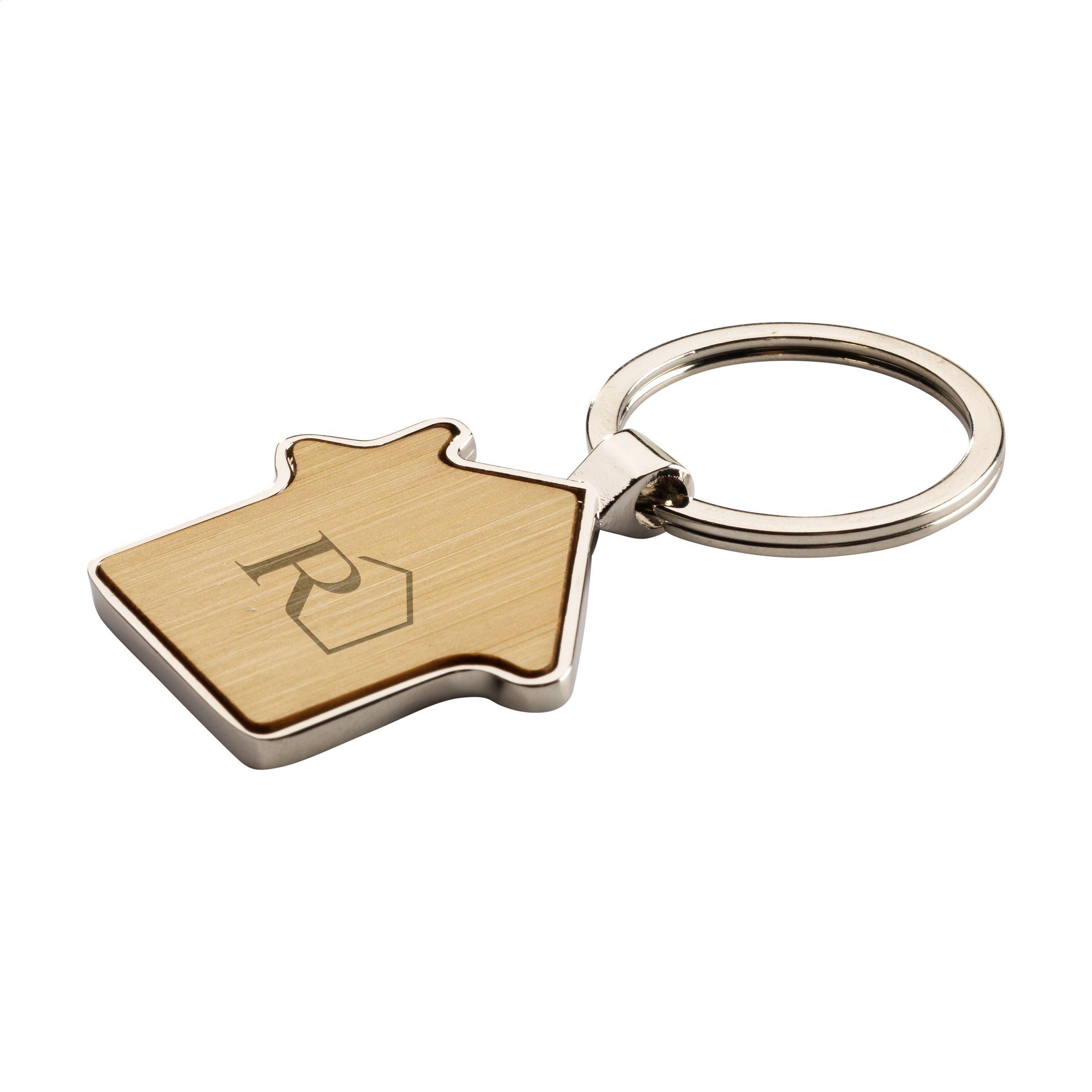 Bamboo House Keyring - Fulmerstone