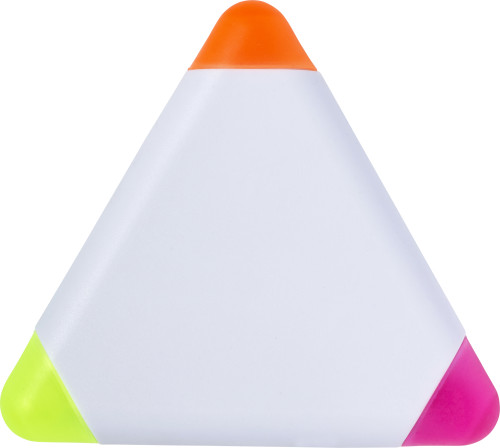 Highlighter made of ABS and PP materials, available in three colors - Hulme