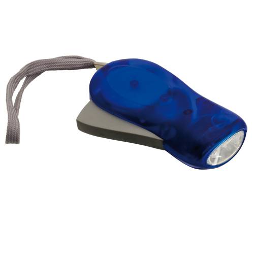 A see-through, hand-powered LED flashlight - Crediton