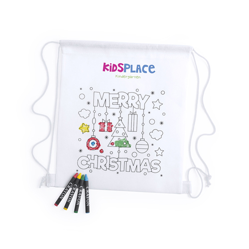 Kid's Christmas Coloring Backpack - Bootle