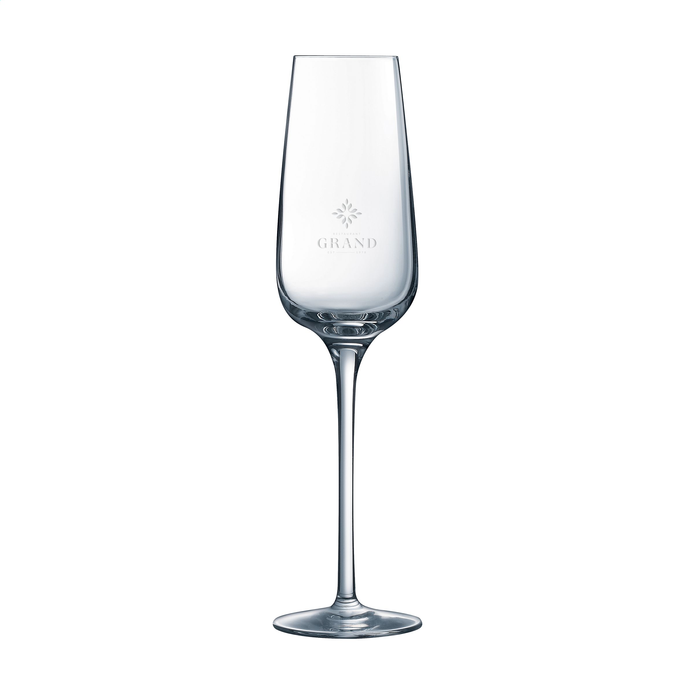 Elegance Crystal Champagne Flute 210 ml - Allestree