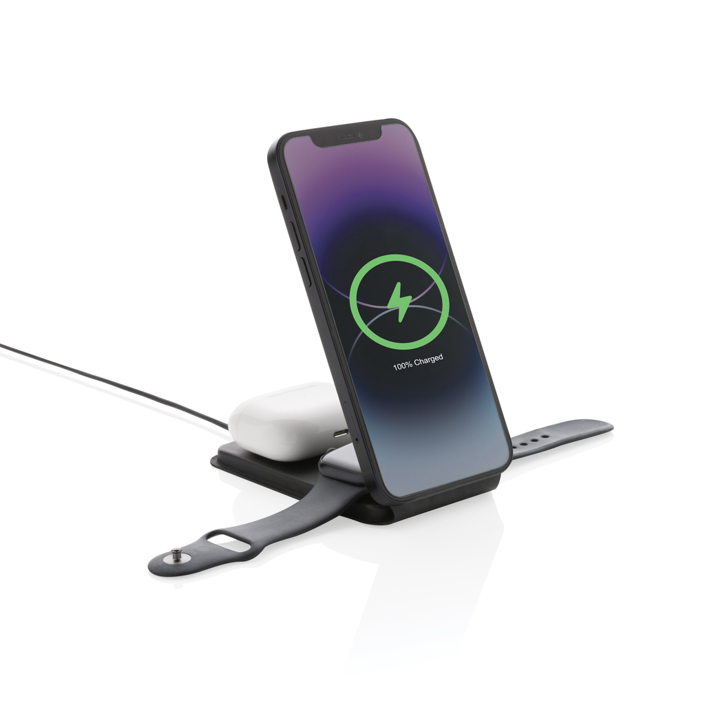 Luxury Foldable 3-in-1 Wireless Charger - Banbury - Kirkby