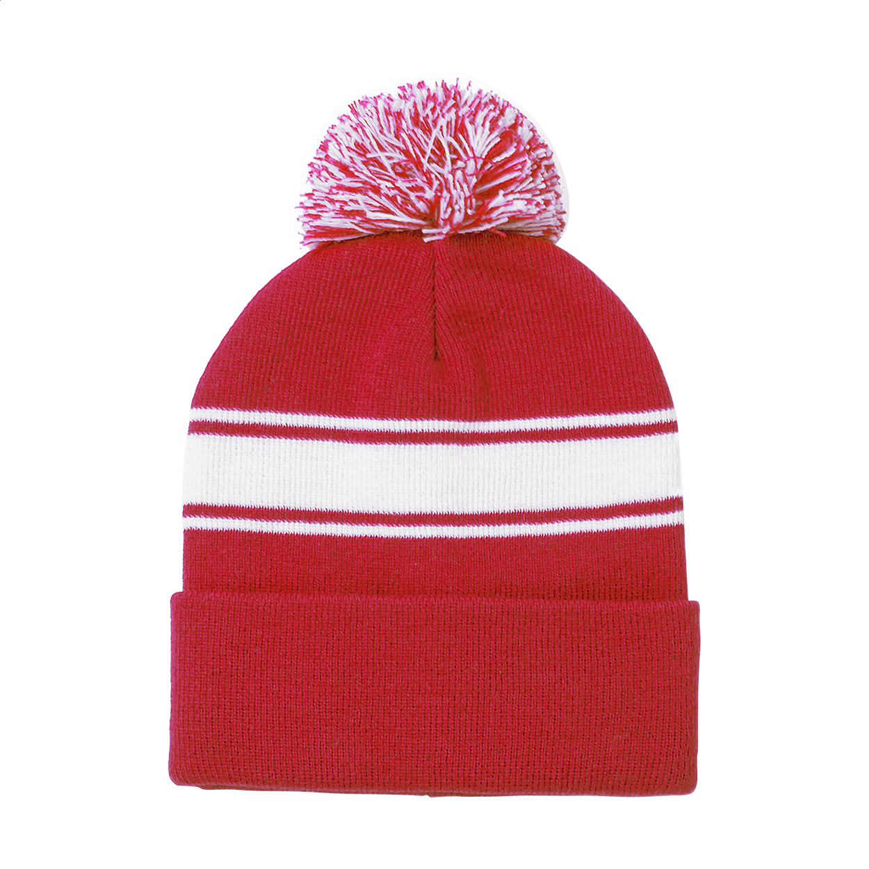 Polar Pom Beanie - Soham printed with logo