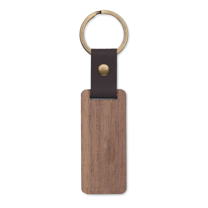 Walnut Elegance Key Ring - Poulton-le-Fylde