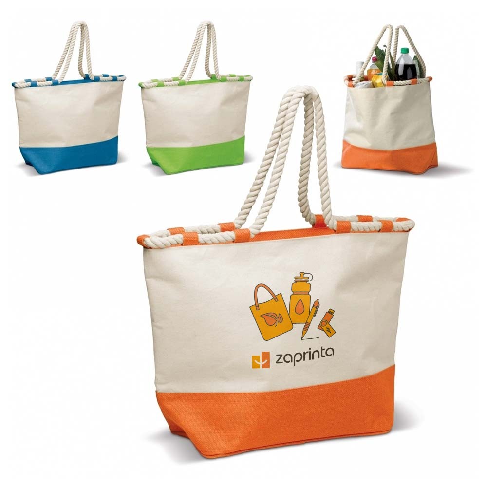 Versatile Canvas Tote Bag - Earl Shilton printed with logo