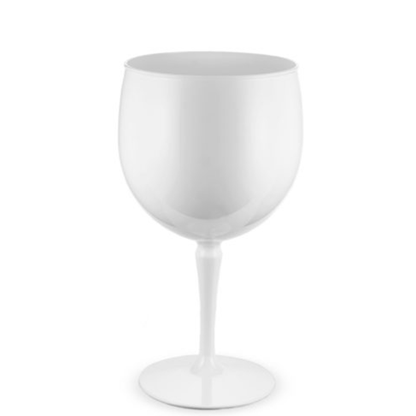 Weißes personalisiertes Cocktailglas (47 cl) - Iris