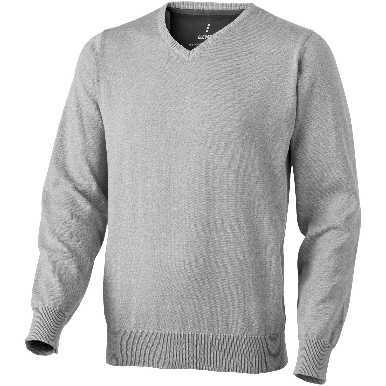 Contrast V-neck Sweater - Littledean - Zeals