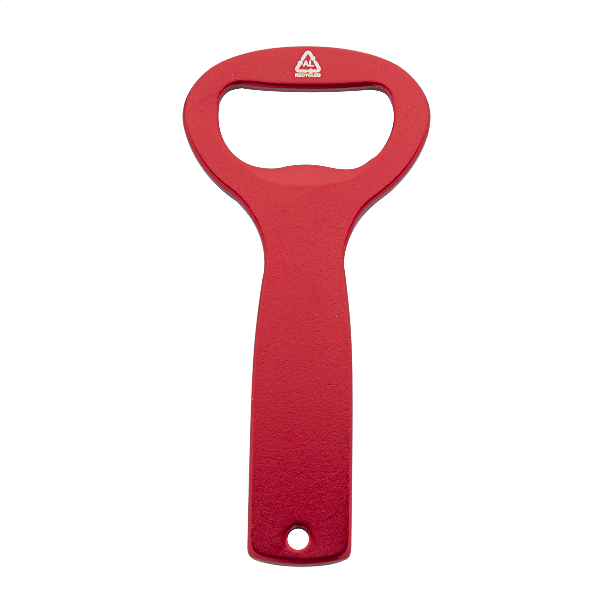 Ralager recycled aluminium bottle opener with your logo