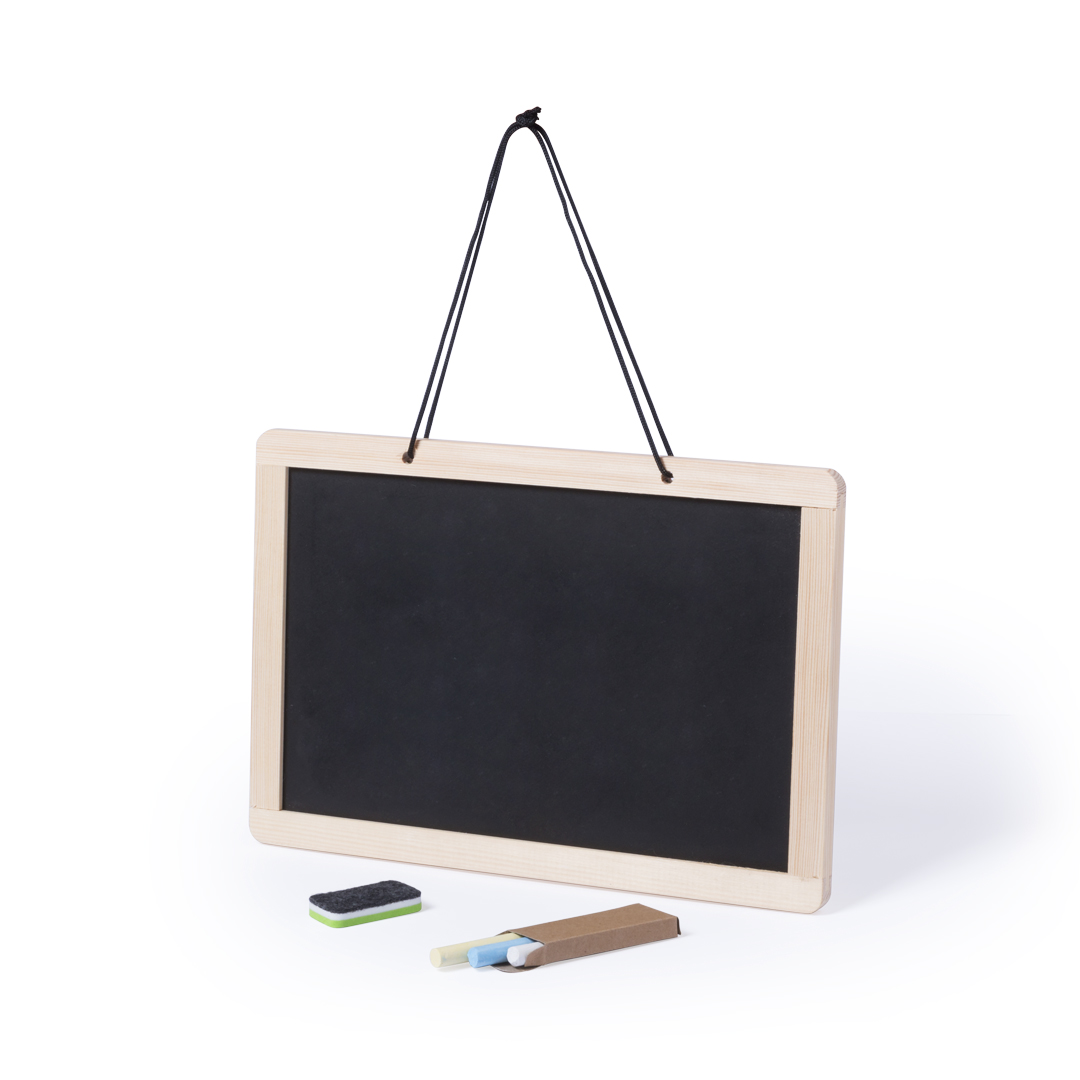A chalkboard and marker board that can be hanged and is double-sided - South Queensferry