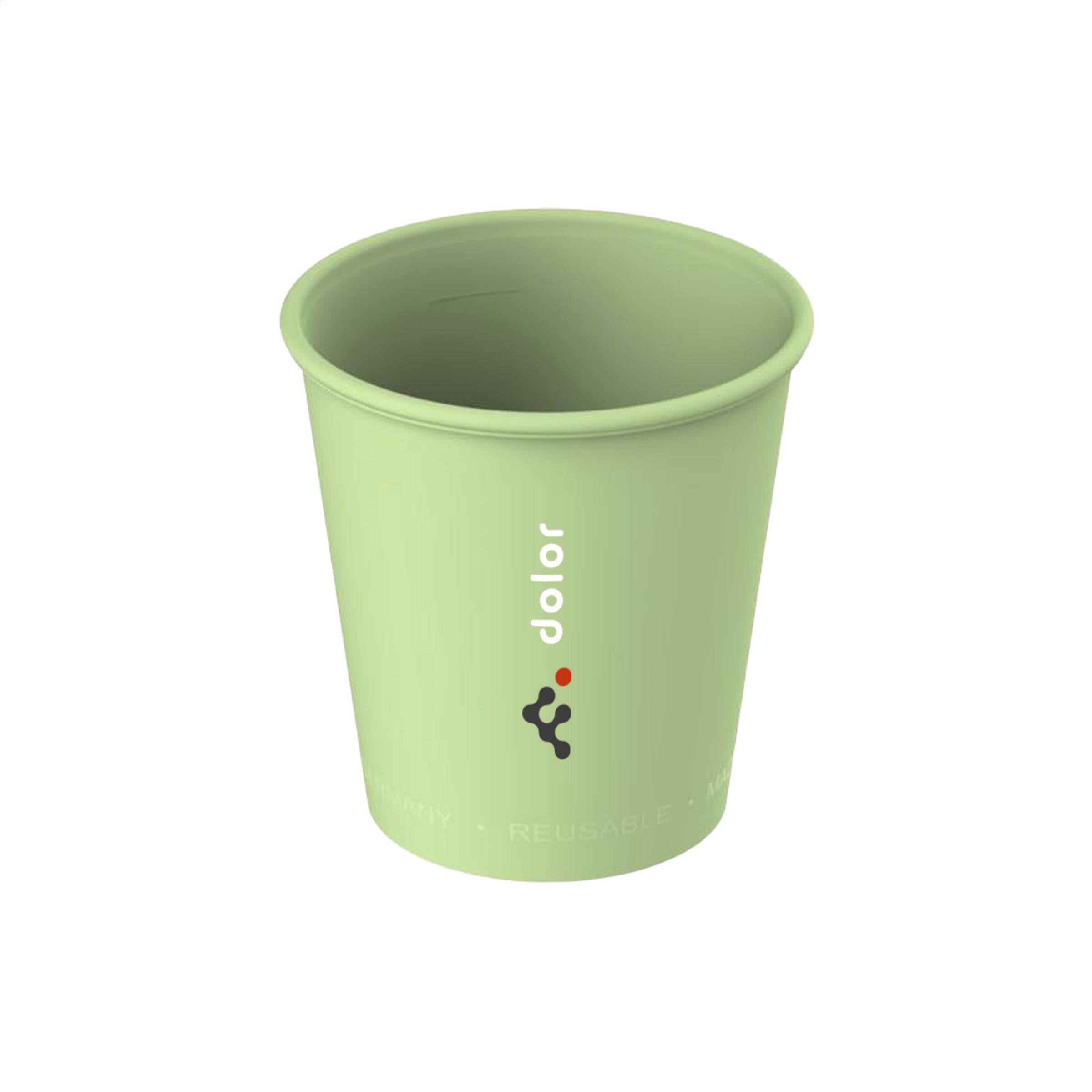Reusable Plastic Drinking Cup - Canford Cliffs