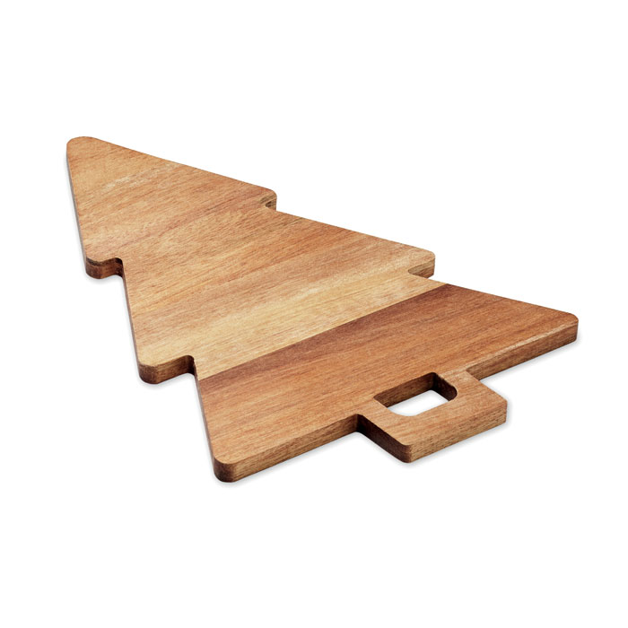 Acacia serving board Christmas tree