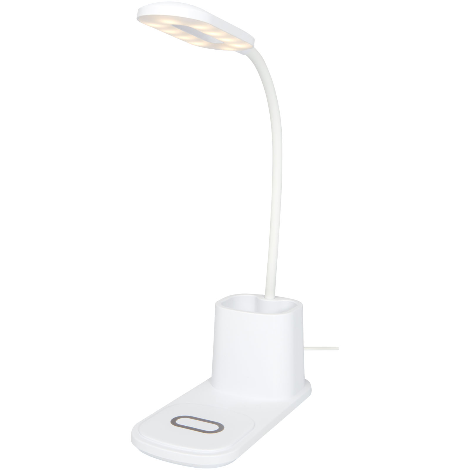 Adjustable Desk Lamp with Wireless Charger and Pencil Holder - Castle Combe