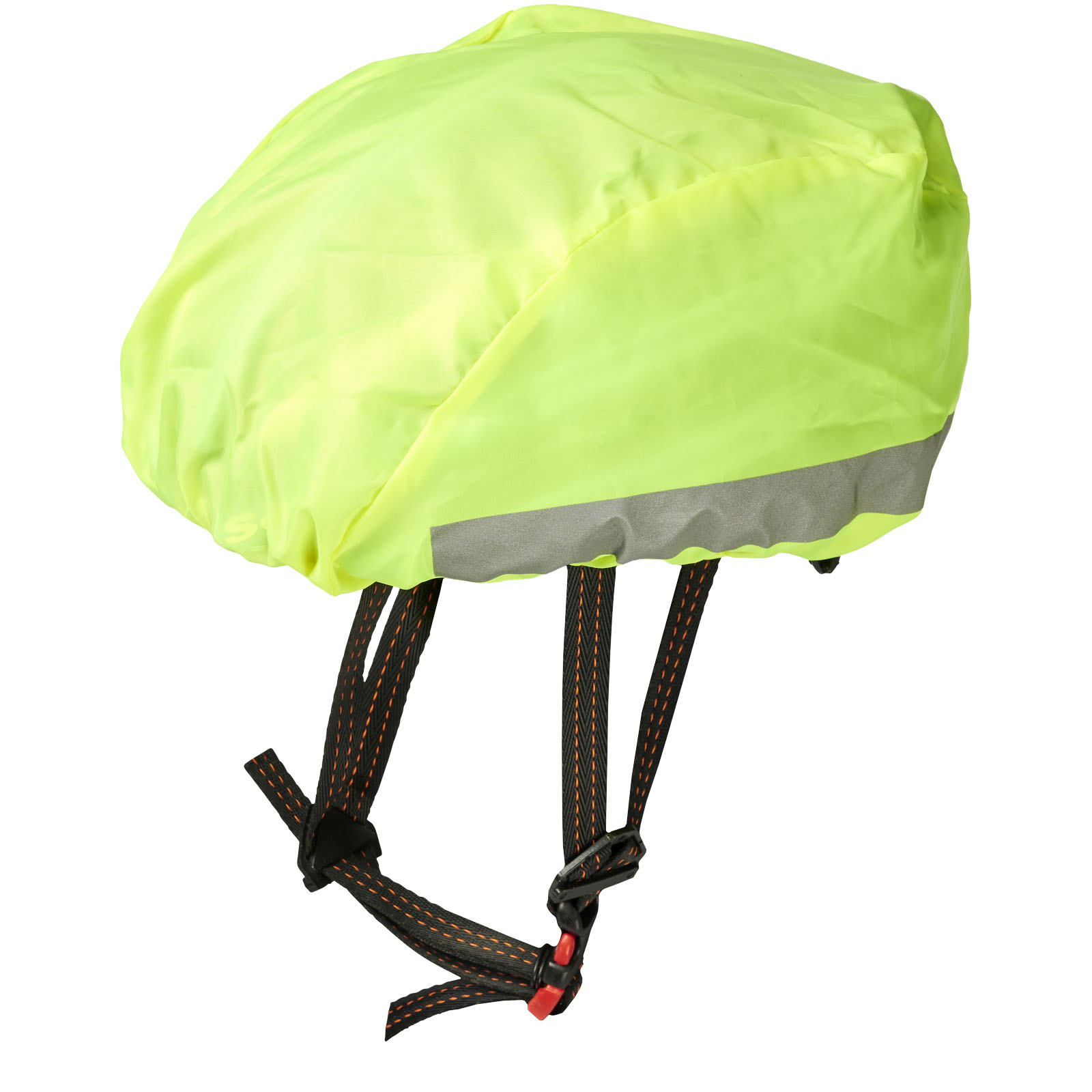 Fluorescent Cycling Safety Helmet Cover - Sandhurst