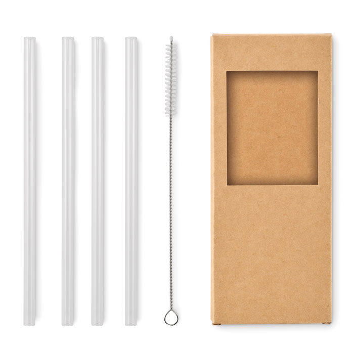 Eco-Friendly Glass Straw Set - Bournemouth