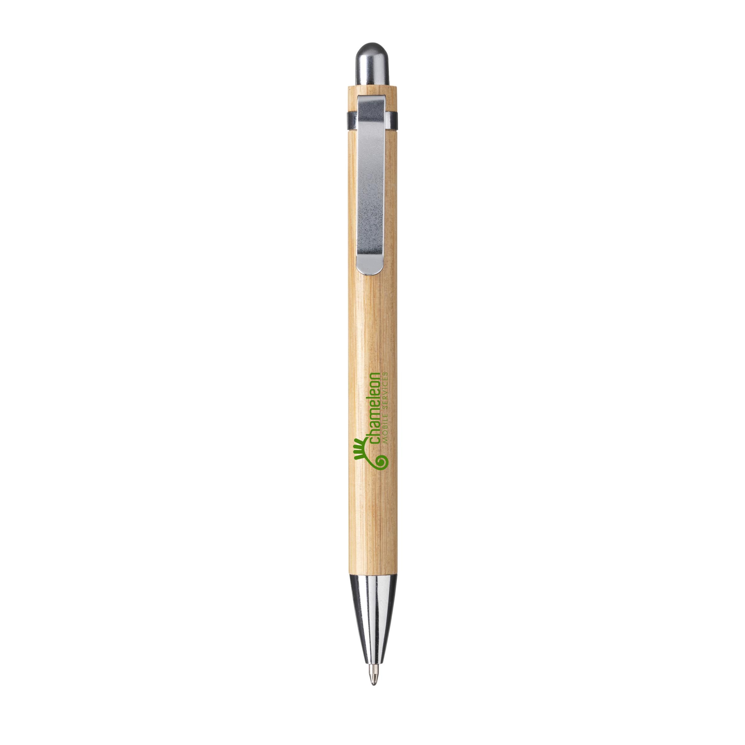 Kugelschreiber bedrucken ökologisch Bambus - Yaeko