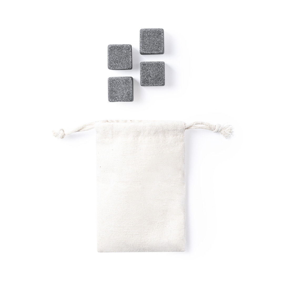 Natural Soapstone Reusable Ice Cubes - Banff
