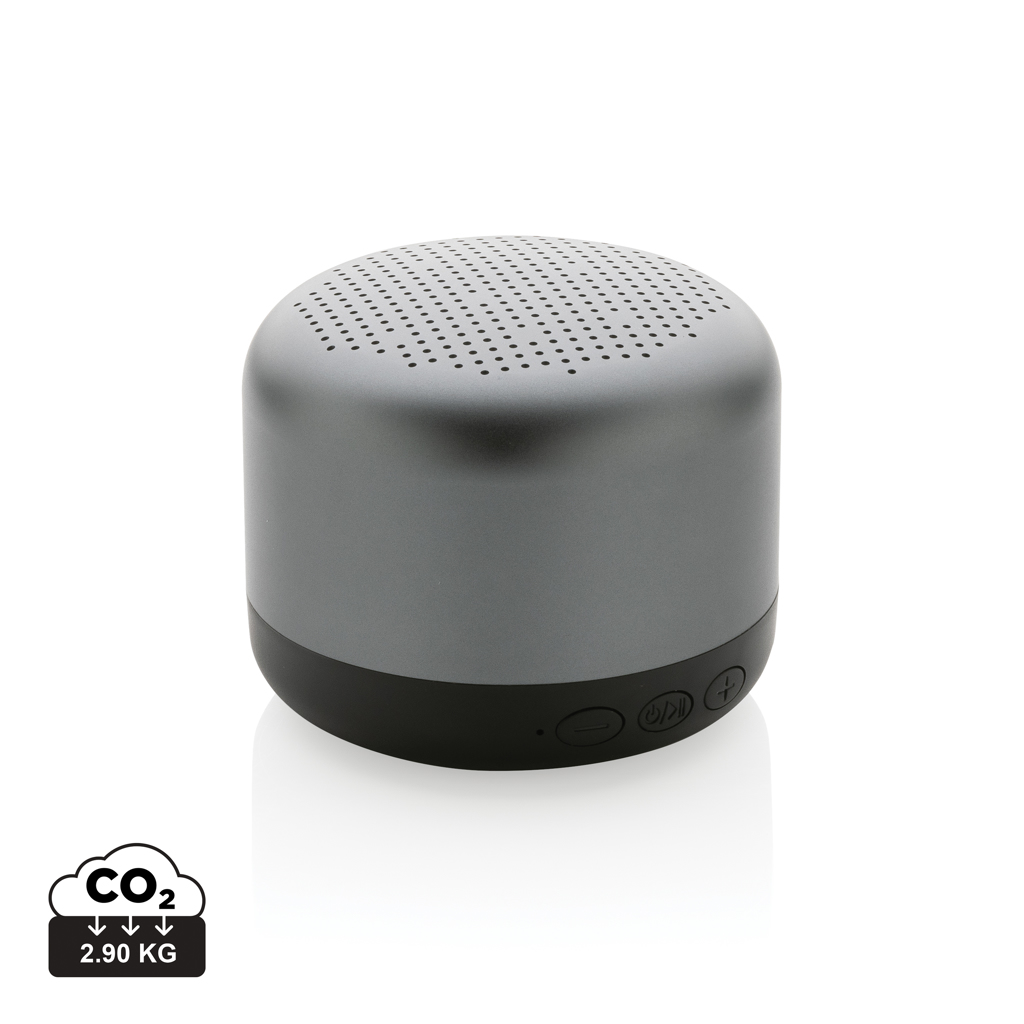 EcoTune RCS Recycled Aluminium Wireless Speaker - Bampton