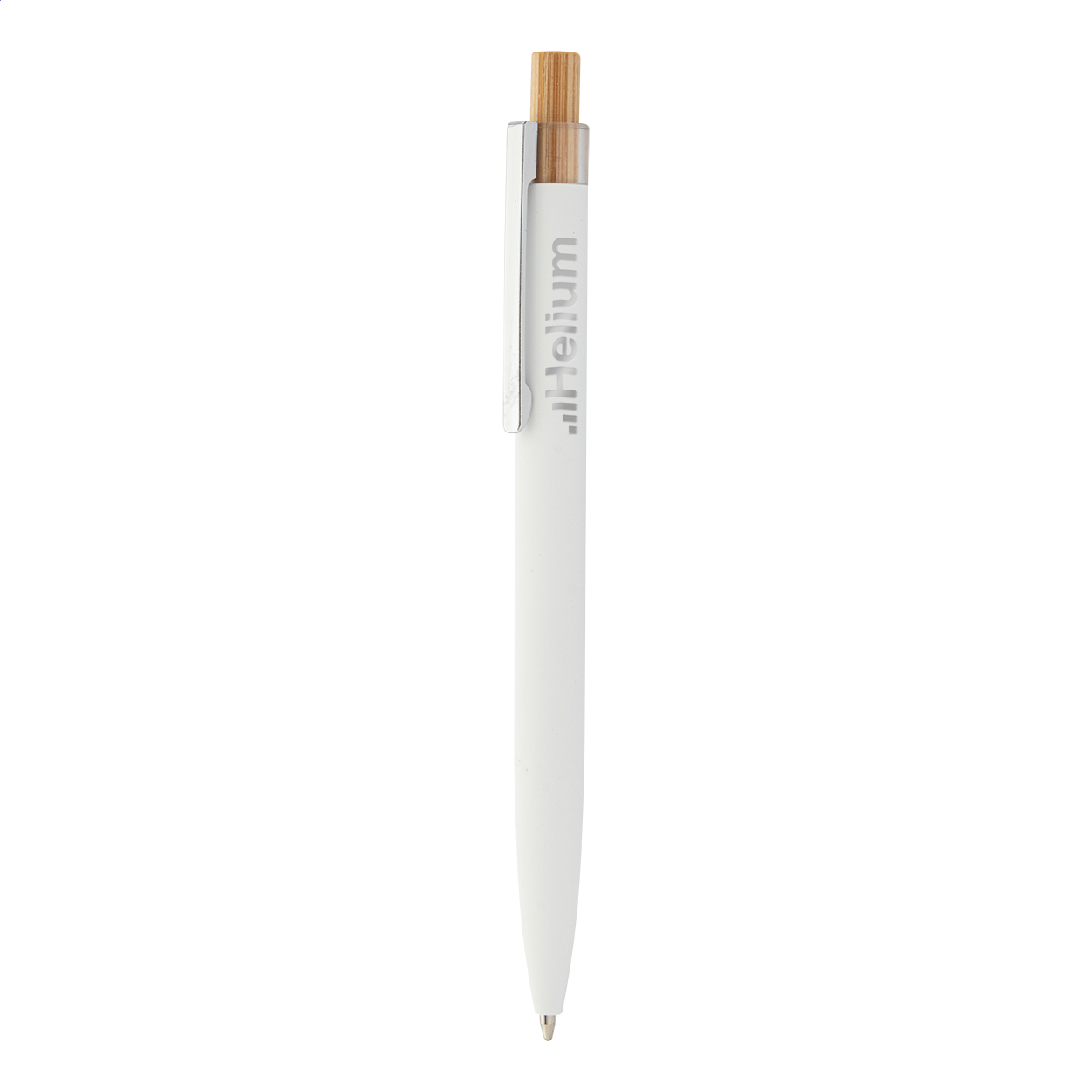 Boshly recycled aluminium ballpoint pen with logo, mirror laser engraving