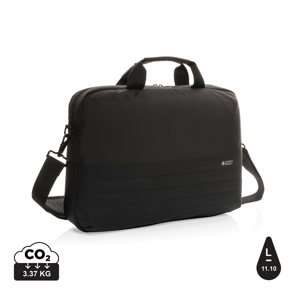 Swiss Peak AWARE™ 15.6” Laptop Bag - Winchcombe - Dishley