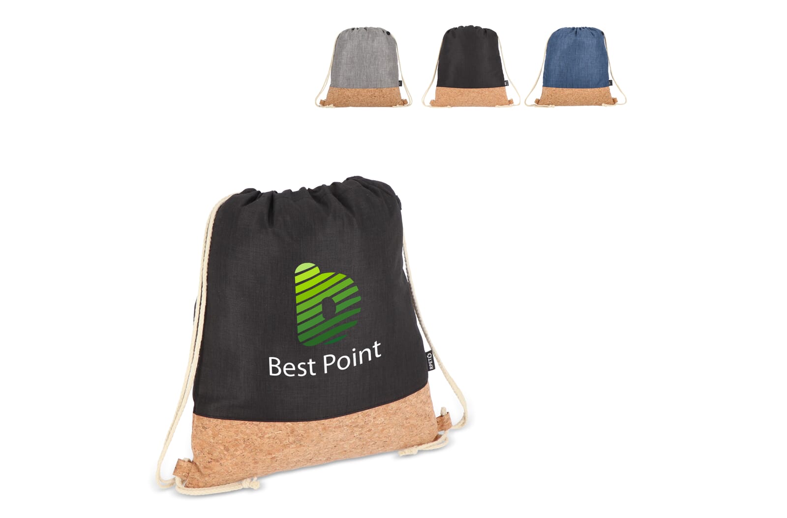 EcoBlend Cork & R-PET Carry Sack - Richmond