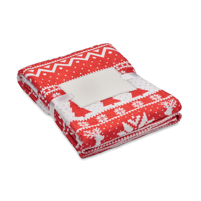 Winter Embrace Blanket - Amersham printed with logo
