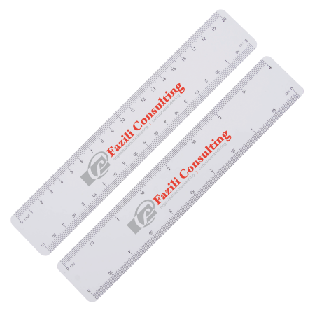 A four-scale plastic ruler for mailing - Achiltibuie